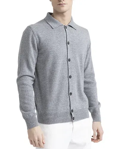 Peserico Cardigan Sweater In Gray