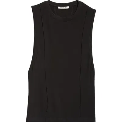 Peter Do Pintuck Muscle Tee In Black