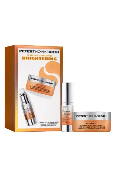 Peter Thomas Roth Clinically Stronger Brightening Full-size 2-piece Kit In White