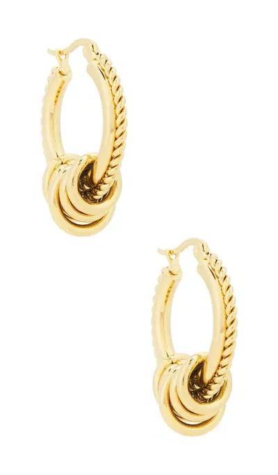 Petit Moments Mendoza Earrings In Metallic Gold