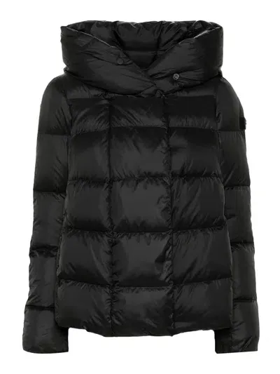 Peuterey Down Jacket In Black