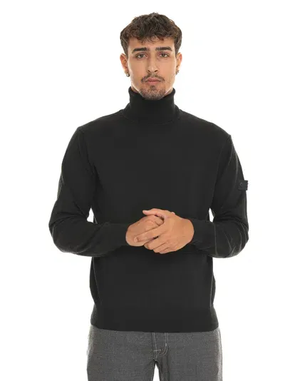 Peuterey Gorran07 Turtleneck Pullover In Black