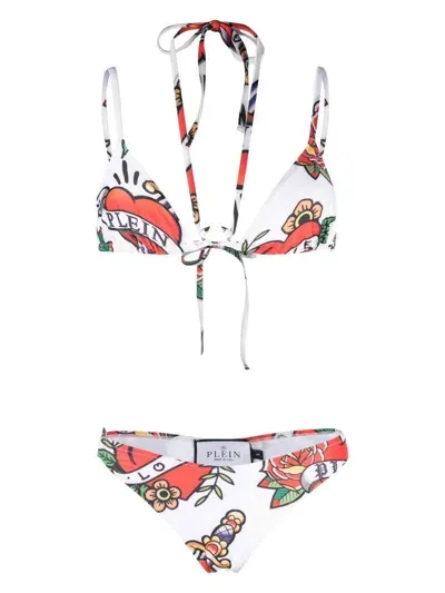 Philipp Plein Love Bikini In Multi