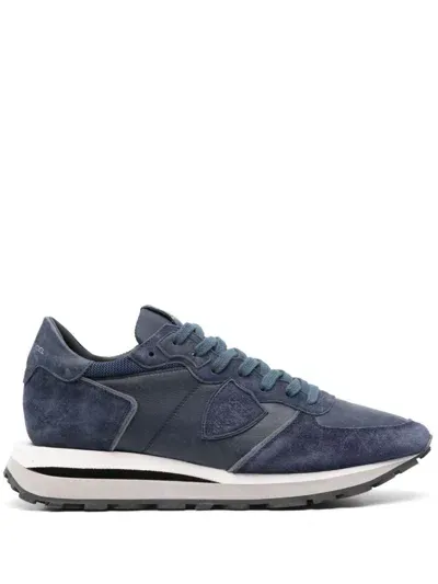 Philippe Model Paris Trpx Haute Sneakers In Blue