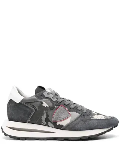 Philippe Model Paris Trpx Haute Sneakers In Grey