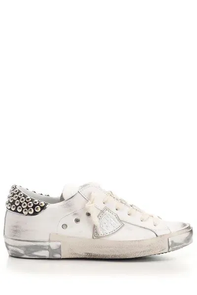 Philippe Model Prxs Tennis Lace In White