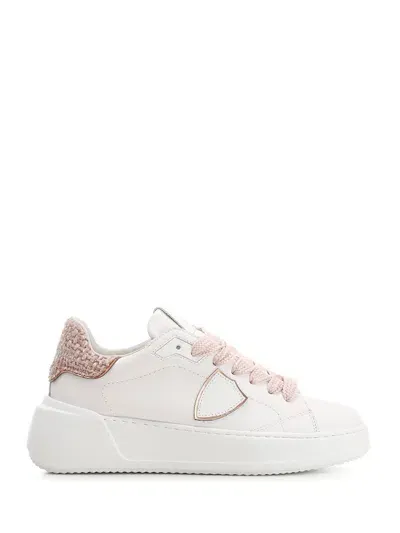 Philippe Model Temple Sneaker In Pink