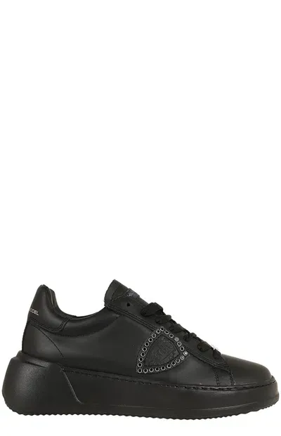 Philippe Model Tres Temple Lace In Black