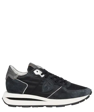 Philippe Model Tropez Haute Low Mondial Black Sneaker