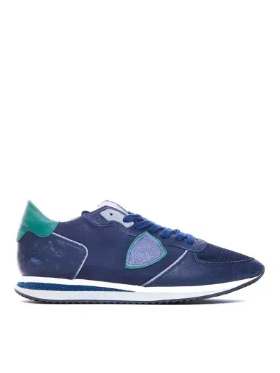 Philippe Model Trpx Sneakers In Azul