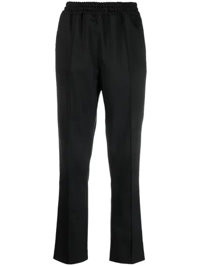 Philosophy Di Lorenzo Serafini High-waist Straight-leg Trousers In Black