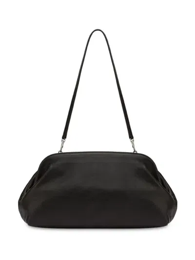 Philosophy Di Lorenzo Serafini Lauren Leather Clutch Bag In Black