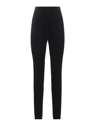 Philosophy Di Lorenzo Serafini Skinny Trousers Philosophy In Velvet In Black