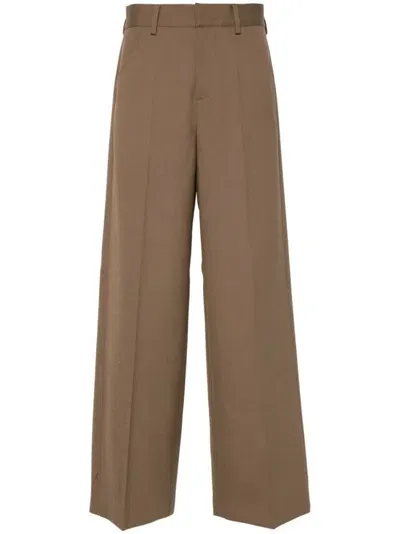 Philosophy Di Lorenzo Serafini Straight-leg Trousers In Brown