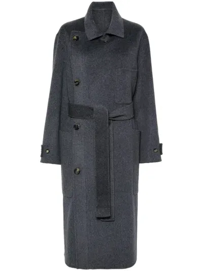 Philosophy Di Lorenzo Serafini Wool Coat In Blue