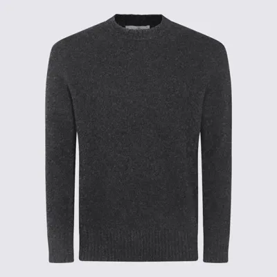 Piacenza 1733 Slim-fit Wool Sweater In Gray