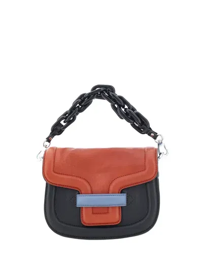 Pierre Hardy Mini Alpha Ville Shoulder Bag In Red