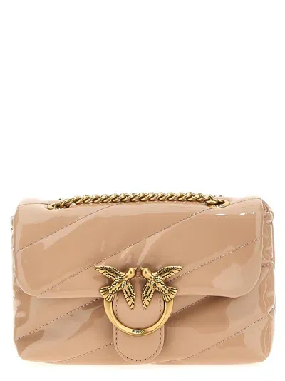 Pinko Baby Love Bag Crossbody Bags In Neutral