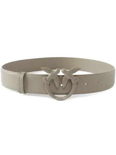 Pinko Love Berry H4 Belt In Gray