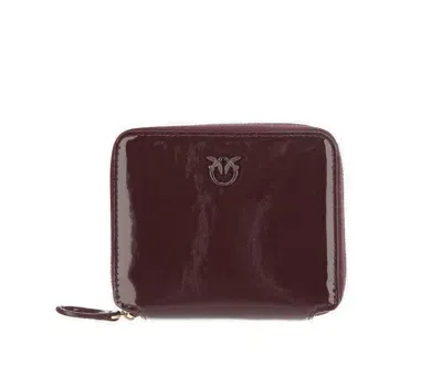 Pinko Taylor Zip Around Wallet In Purple