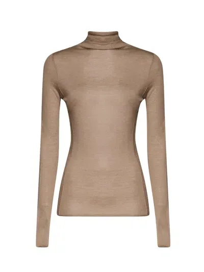 Pinko Turtleneck Long In Beige