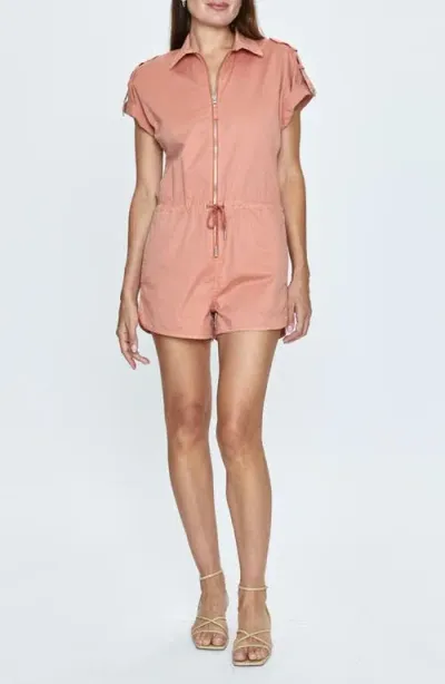 Pistola Meg Zip Romper In Turmeric