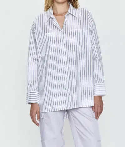 Pistola Myla Stripe Button-up Shirt In Multi