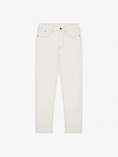 Place Of Elms Off-white Denim Pants