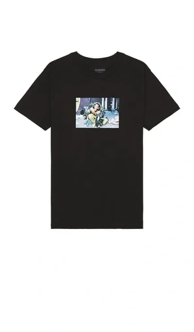 Pleasures Sir Smoke T-shirt In Black