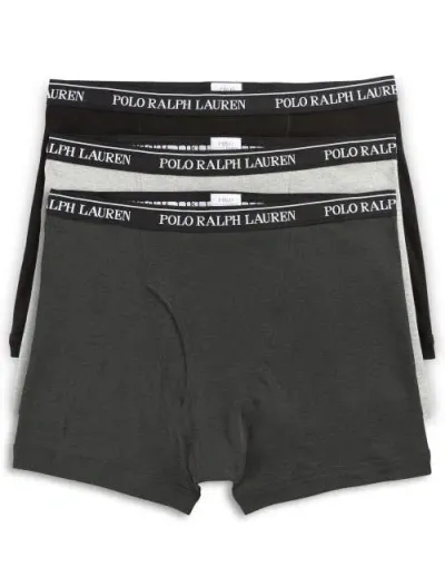 Polo Ralph Lauren 3-pk Boxer Briefs In Grey