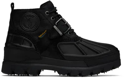 Polo Ralph Lauren Black Oslo Low Boots