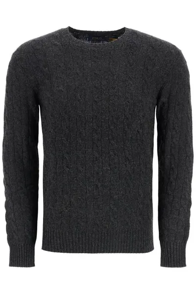 Polo Ralph Lauren Cable Knit Wool Cashmere Sweater