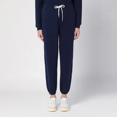 Polo Ralph Lauren Cotton-blend Jogging Trousers In Blue