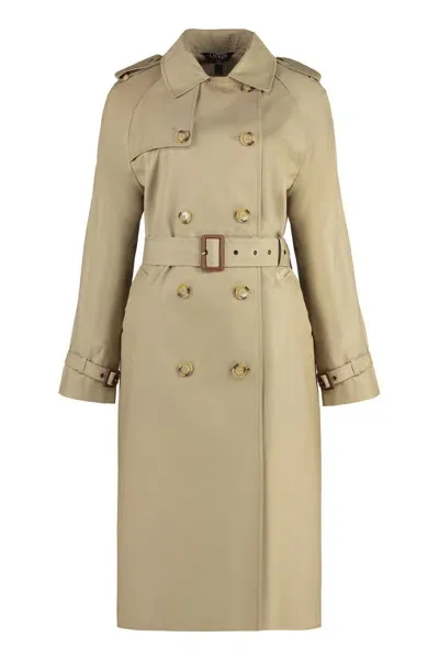 Polo Ralph Lauren Cotton Trench Coat In Neutral