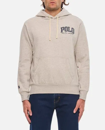 Polo Ralph Lauren Felpa Hoodie In Neutrals