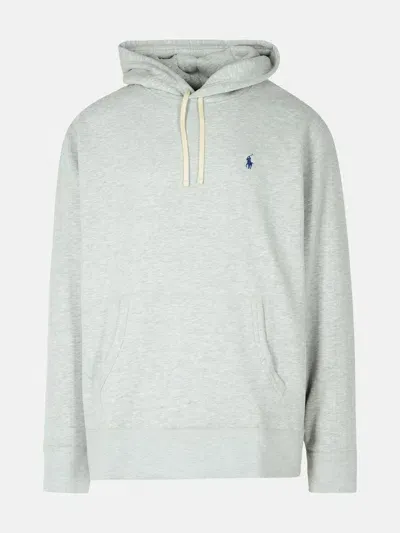 Polo Ralph Lauren Grey Cotton Blend Sweatshirt