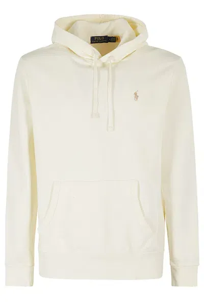 Polo Ralph Lauren Hoodie Looback In Clubhouse Cream