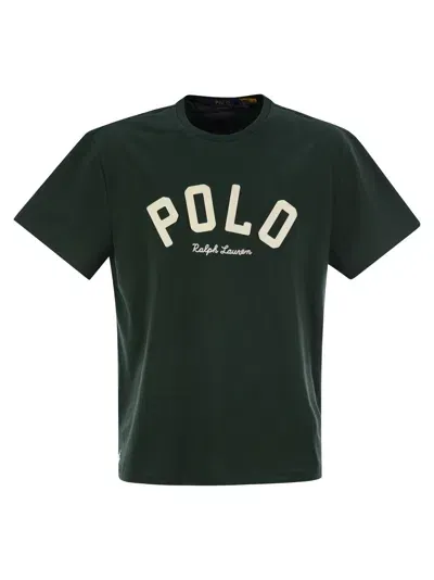 Polo Ralph Lauren Jersey T Shirt With Classic Fit Logo In Green