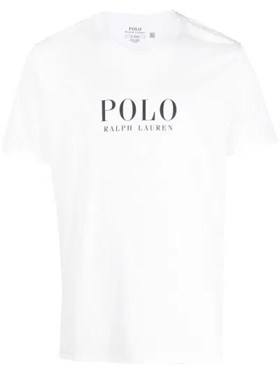 Polo Ralph Lauren Logo-print Cotton T-shirt In White