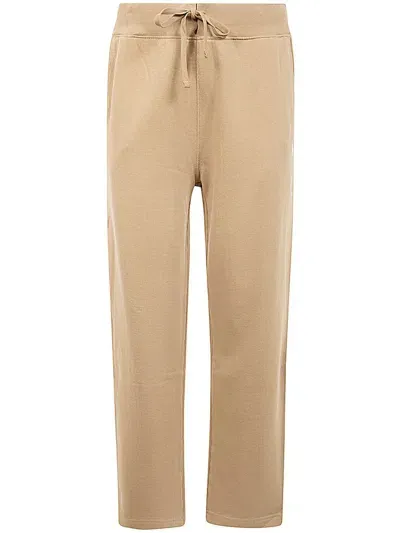 Polo Ralph Lauren Loopback Fleece Drawstring Pants In Color Carne Y Neutral