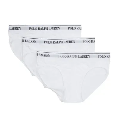 Polo Ralph Lauren Low-rise Briefs In White