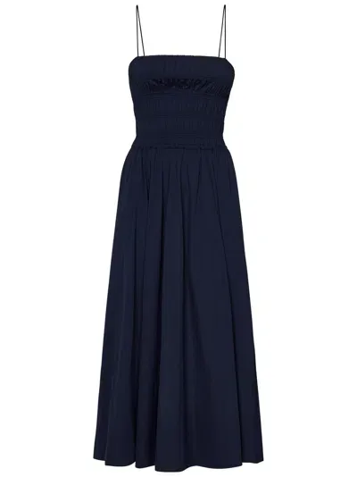 Polo Ralph Lauren Midi Dress In Cruise Navy