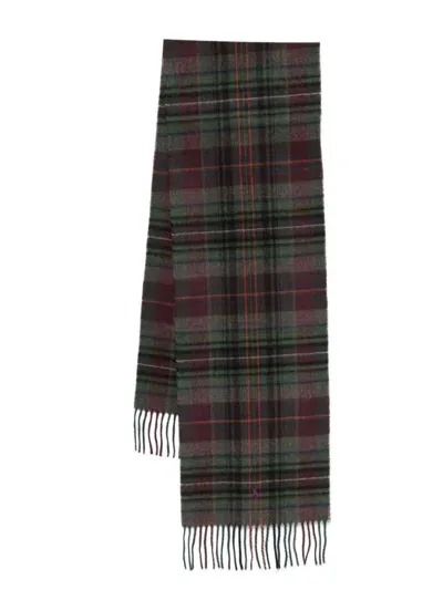 Polo Ralph Lauren Plaid Scarf In Green