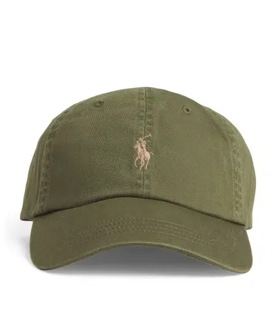 Polo Ralph Lauren Polo Pony Baseball Cap In Green