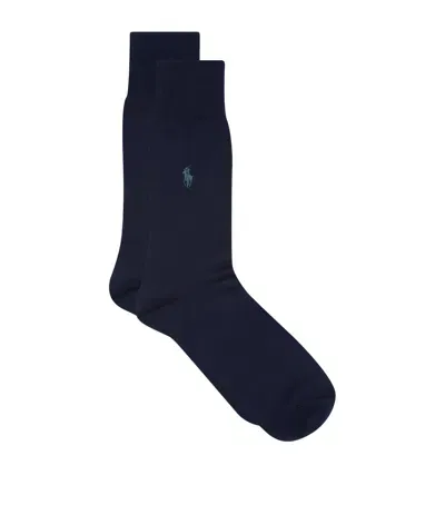 Polo Ralph Lauren Polo Pony Socks In Blue