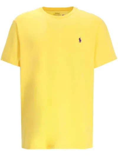 Polo Ralph Lauren Polo Pony T-shirt In Yellow