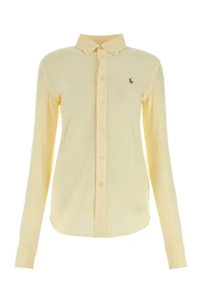 Polo Ralph Lauren Pony Embroidered Long In Yellow