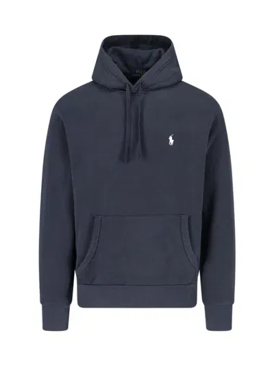 Polo Ralph Lauren "rigby Go" Hoodie In Black  