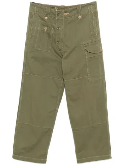 Polo Ralph Lauren Sateen Cargo Pants In Green