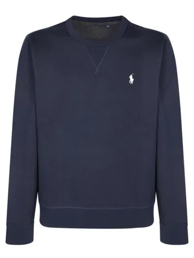 Polo Ralph Lauren Pony Embroidered Sweatshirt In Navy